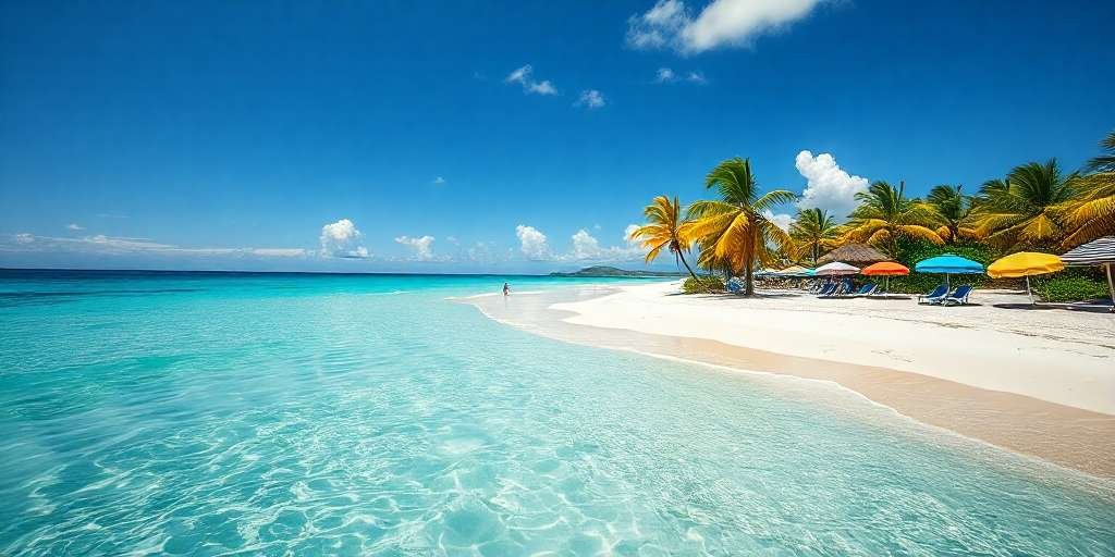 playas más seguras del caribe para familias